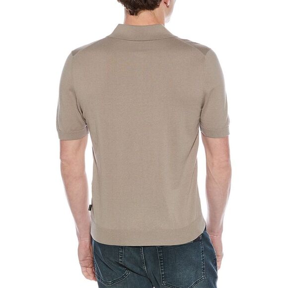 7 For All Mankind MensPolo Sweater, Grey